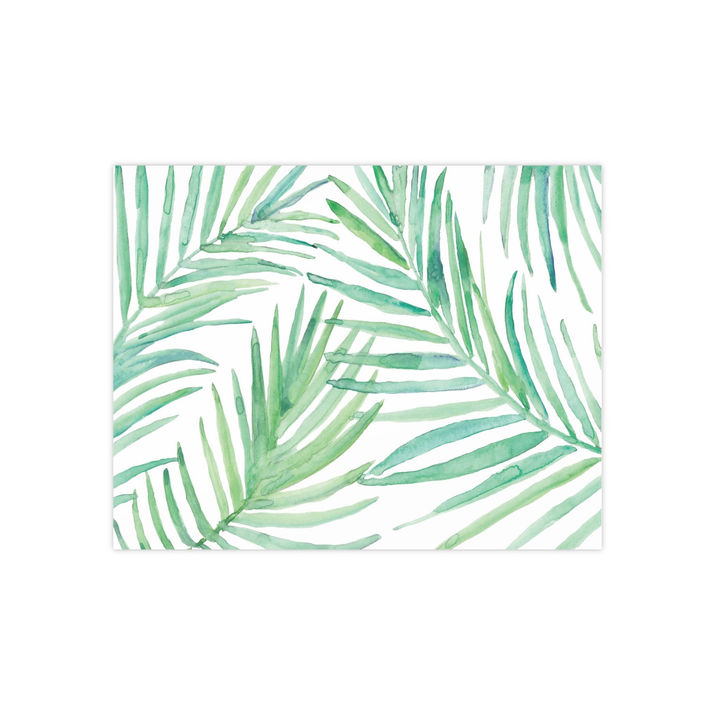 Palm Leaf Watercolor