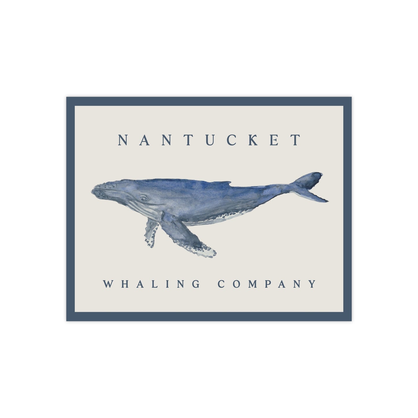 Nantucket Whaling Co. Watercolor