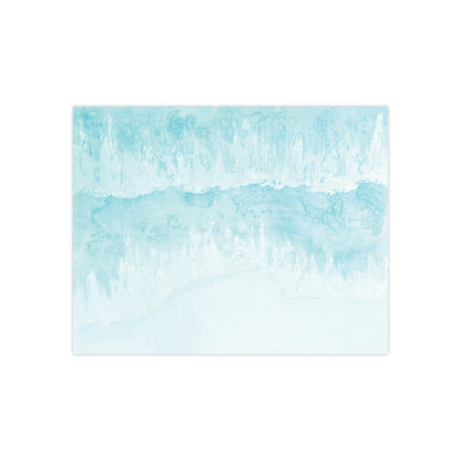 Coastal Waves Watercolor