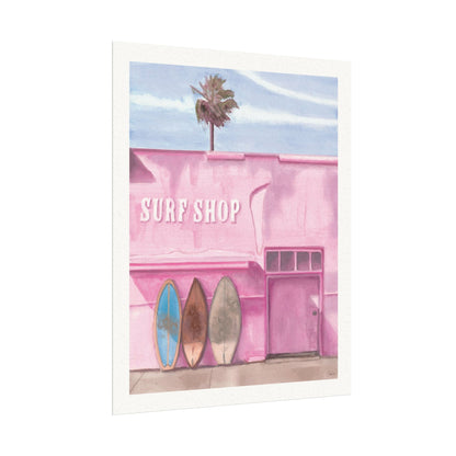 Surf Shop Watercolor
