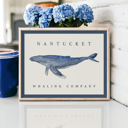 Nantucket Whaling Co. Watercolor